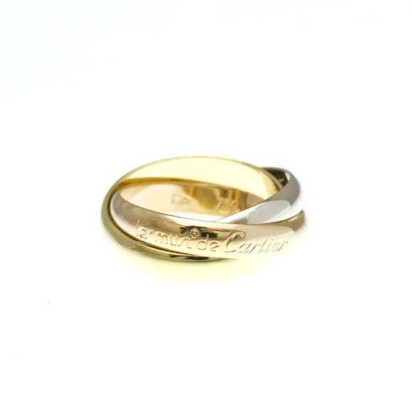 CARTIER 18k Yellow Gold Trinity Ring - Picture 1 of 8